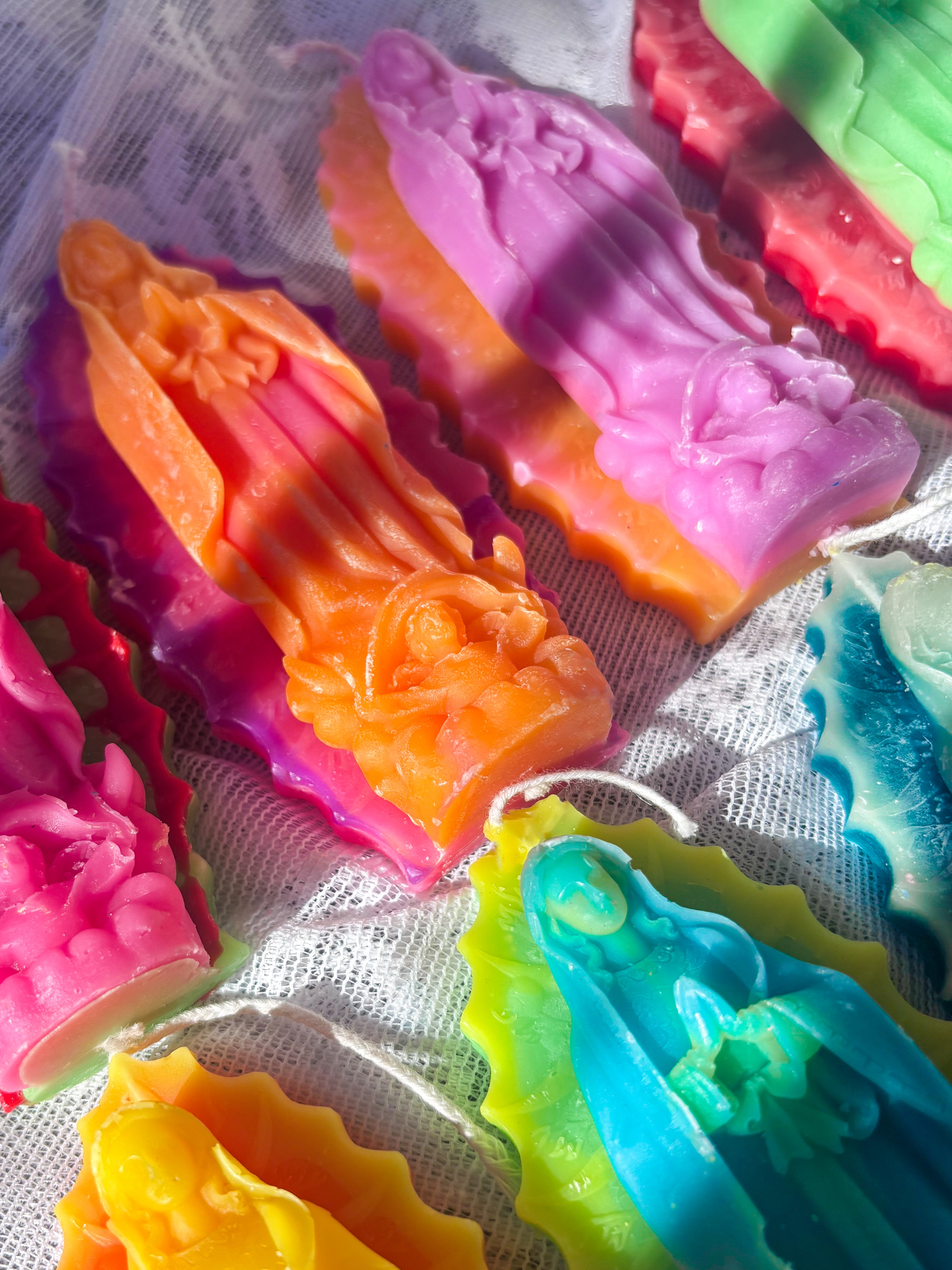 Seasonal Nossa Senhora market candles