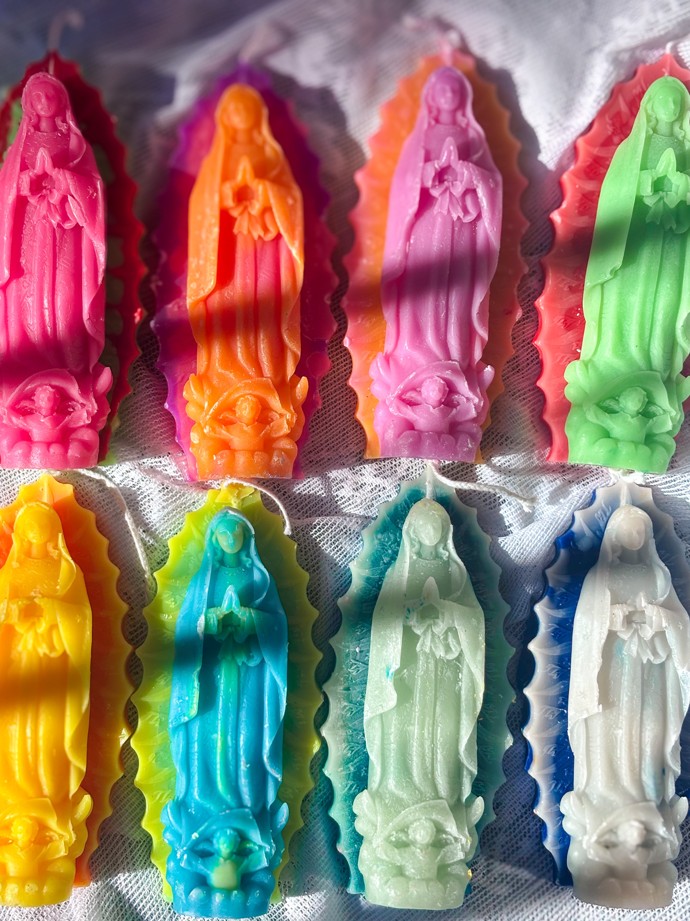 Seasonal Nossa Senhora market candles