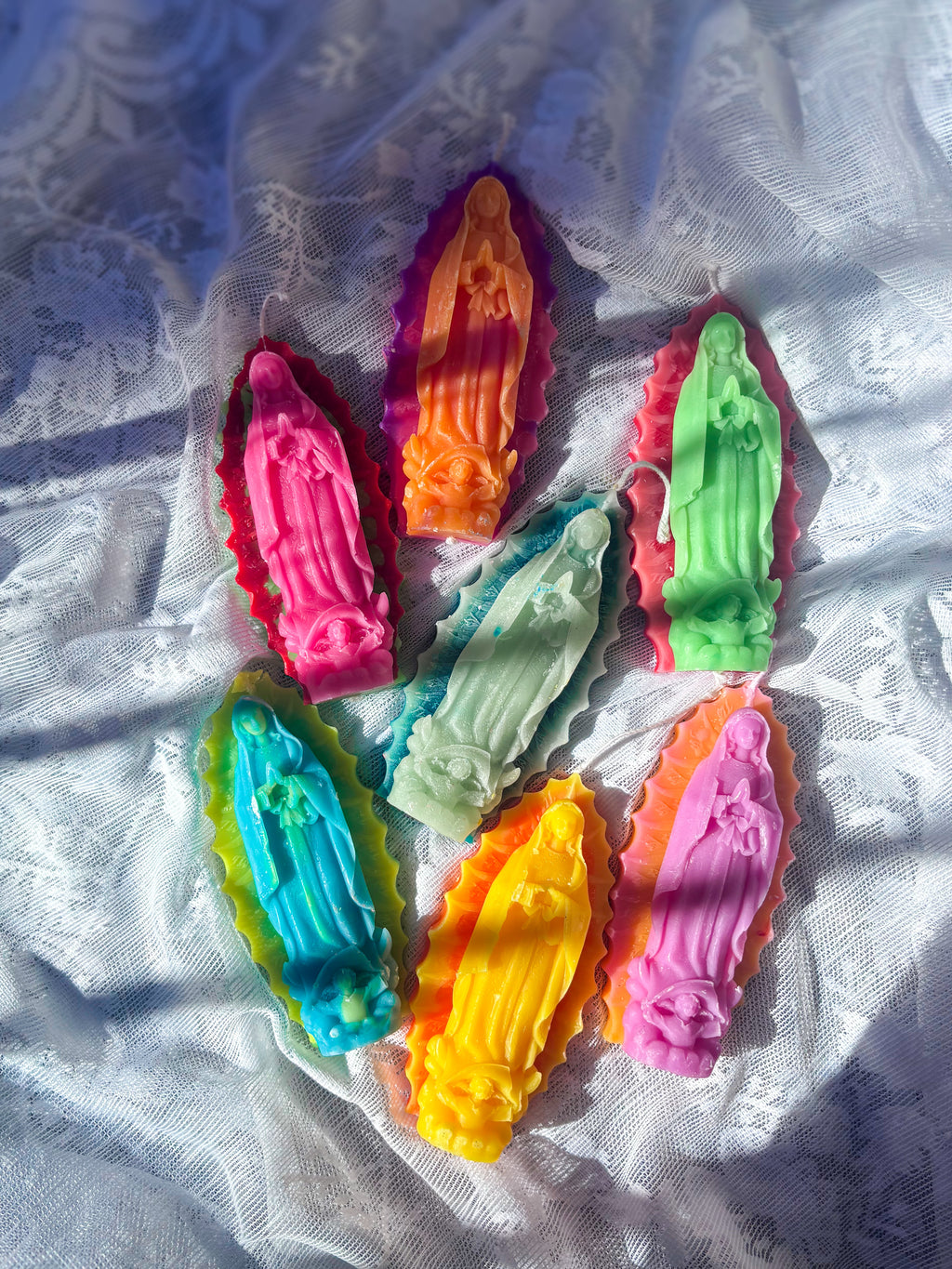 Seasonal Nossa Senhora market candles