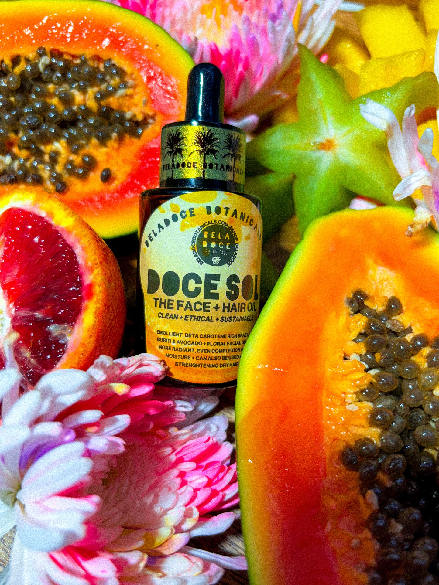 Doce Sol Face + Hair Brazilian Beauty Oil