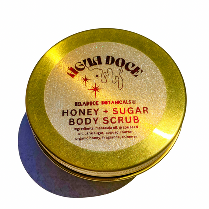 Água Doce Sugar & Honey Body Scrub