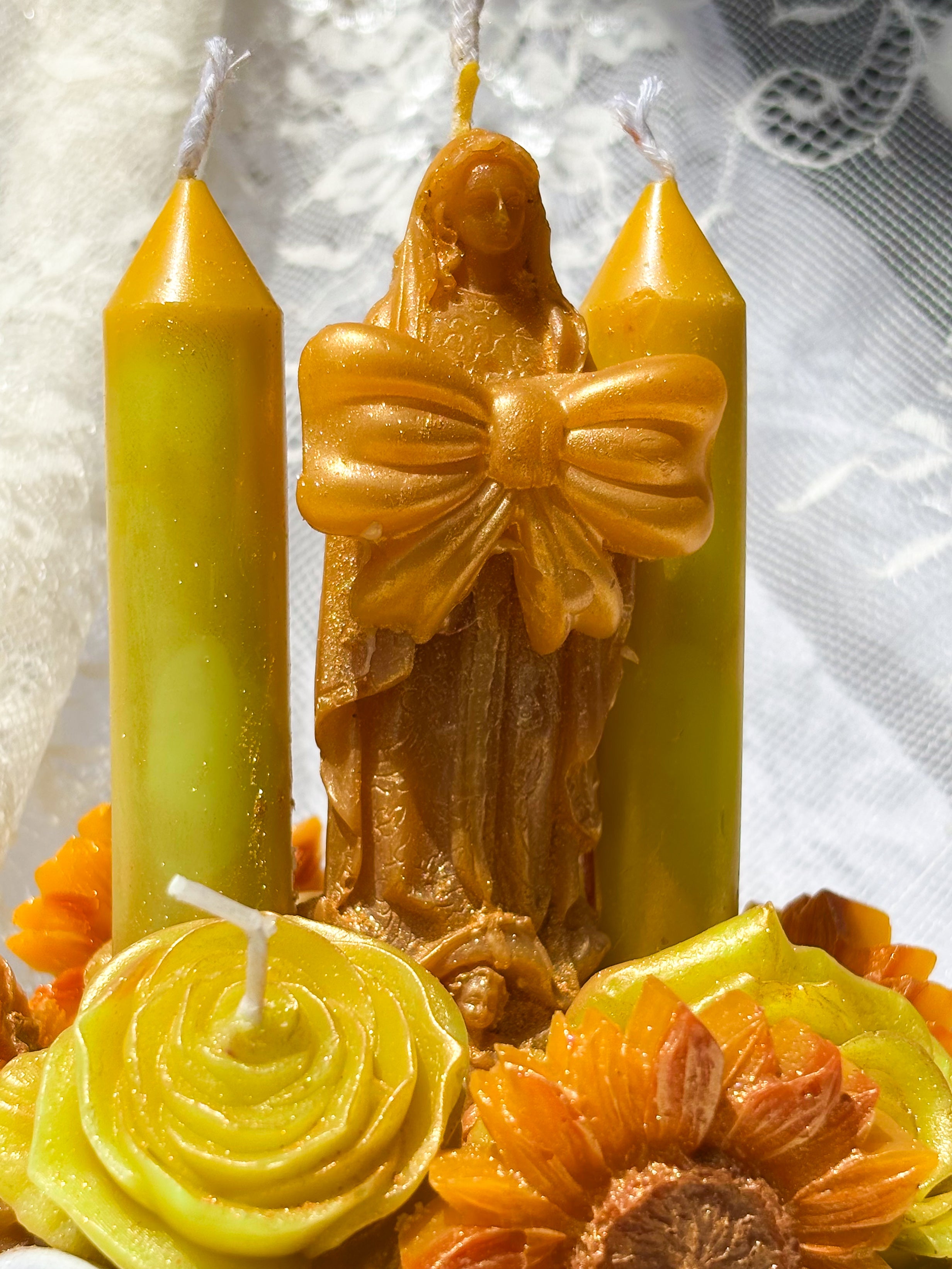 XL Sculptural Candle for Oshun