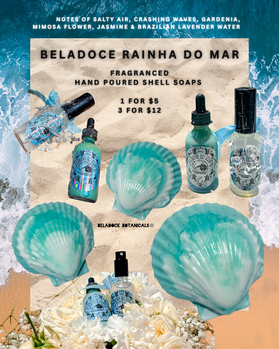 Mixed Trio Soap Set