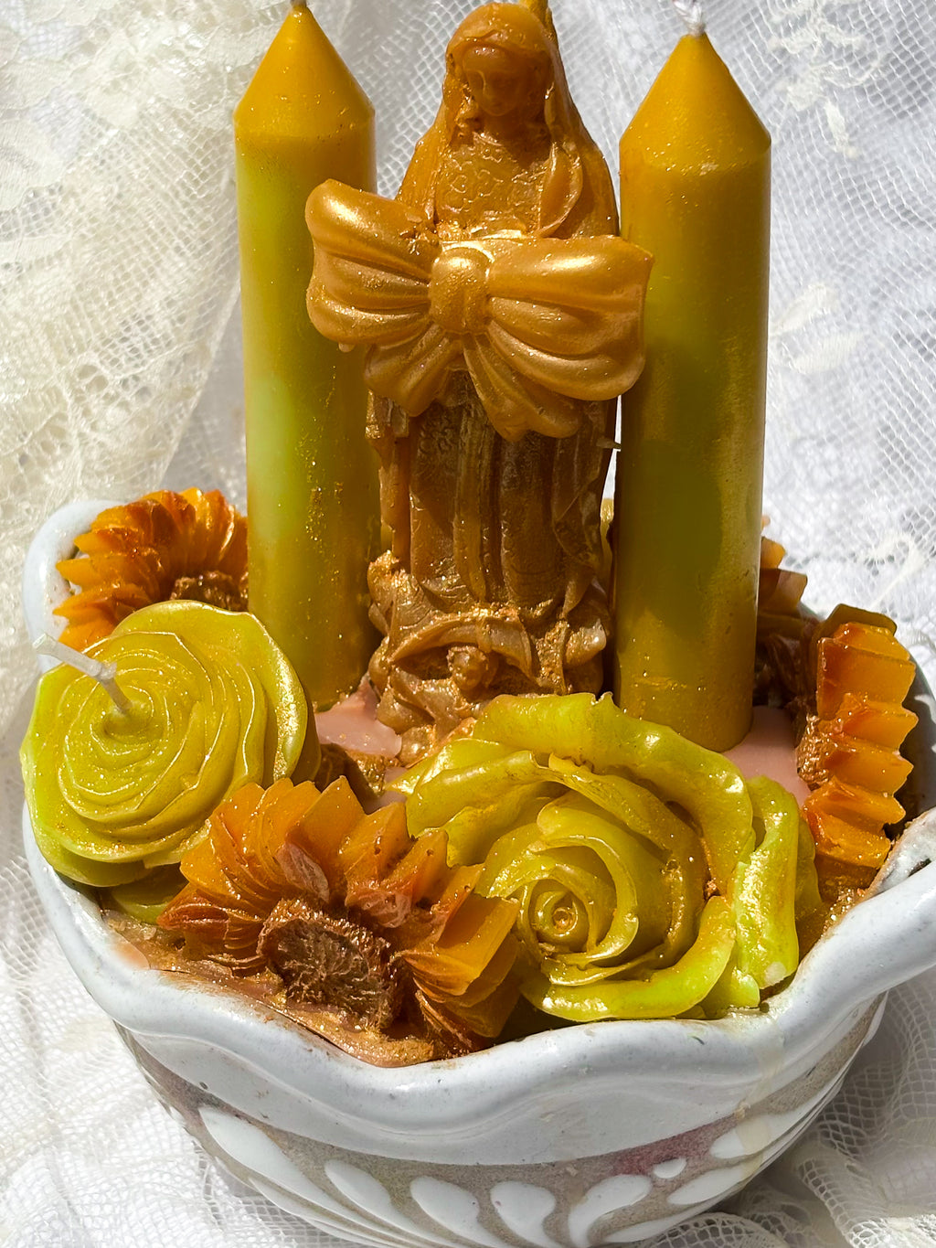 XL Sculptural Candle for Oshun