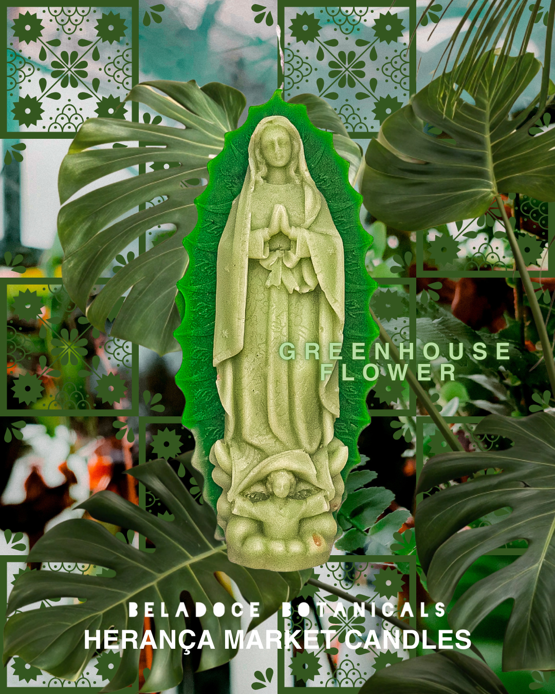 Seasonal Nossa Senhora market candles