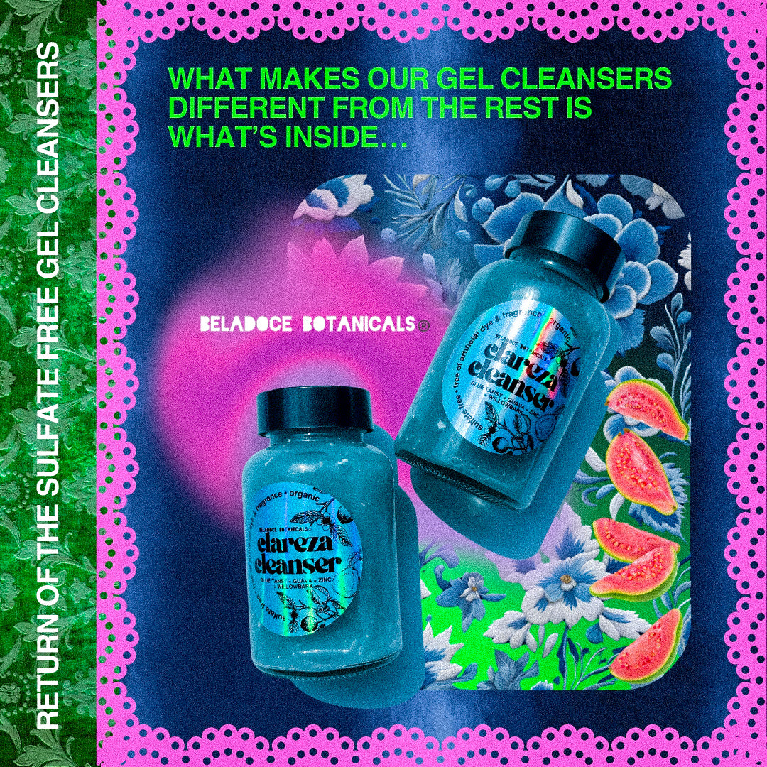Clareza Gel Cleanser with Blue Tansy and Zinc