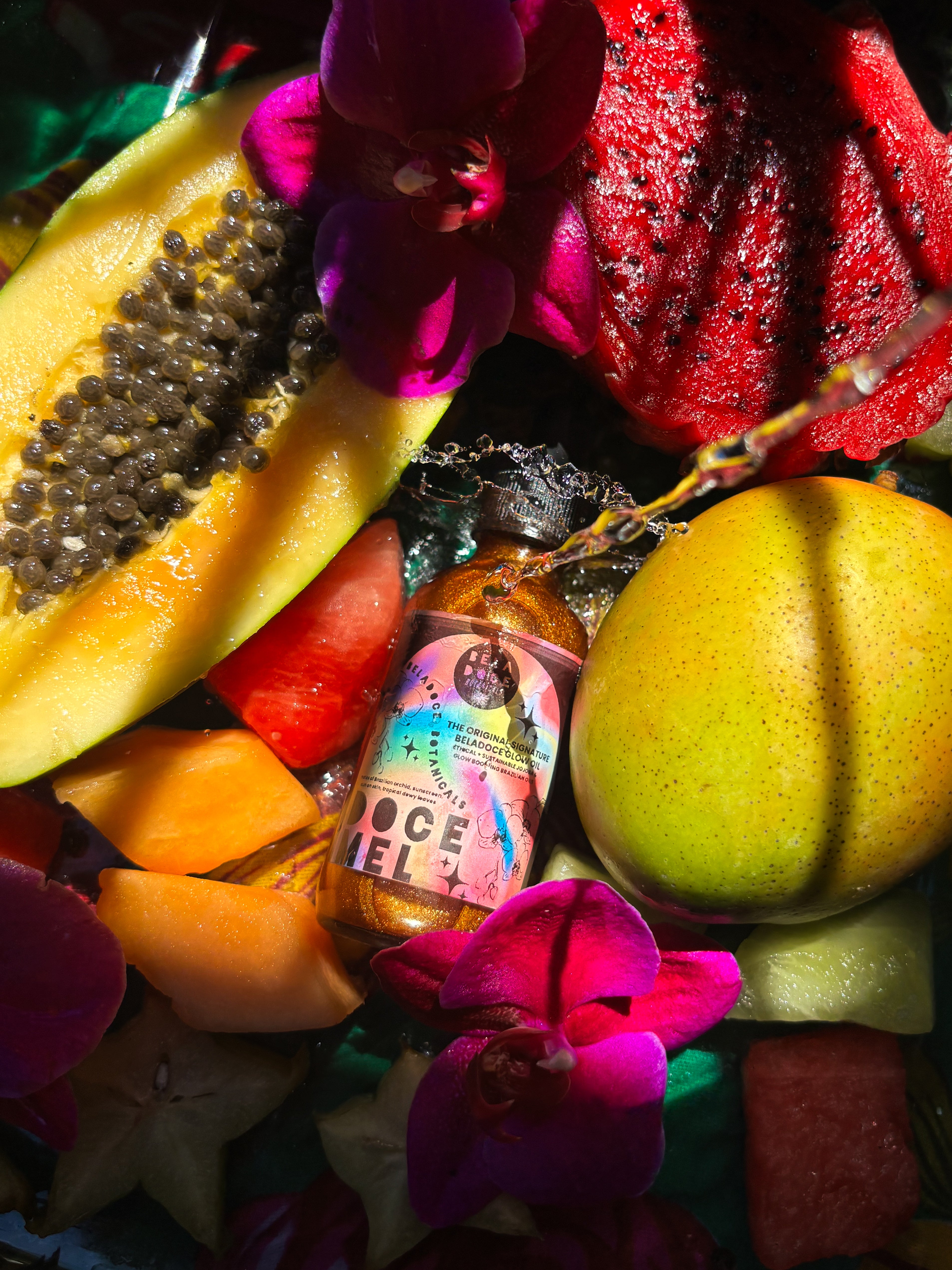 Doce Mel Brazilian Orchid Shimmer Glow Oil