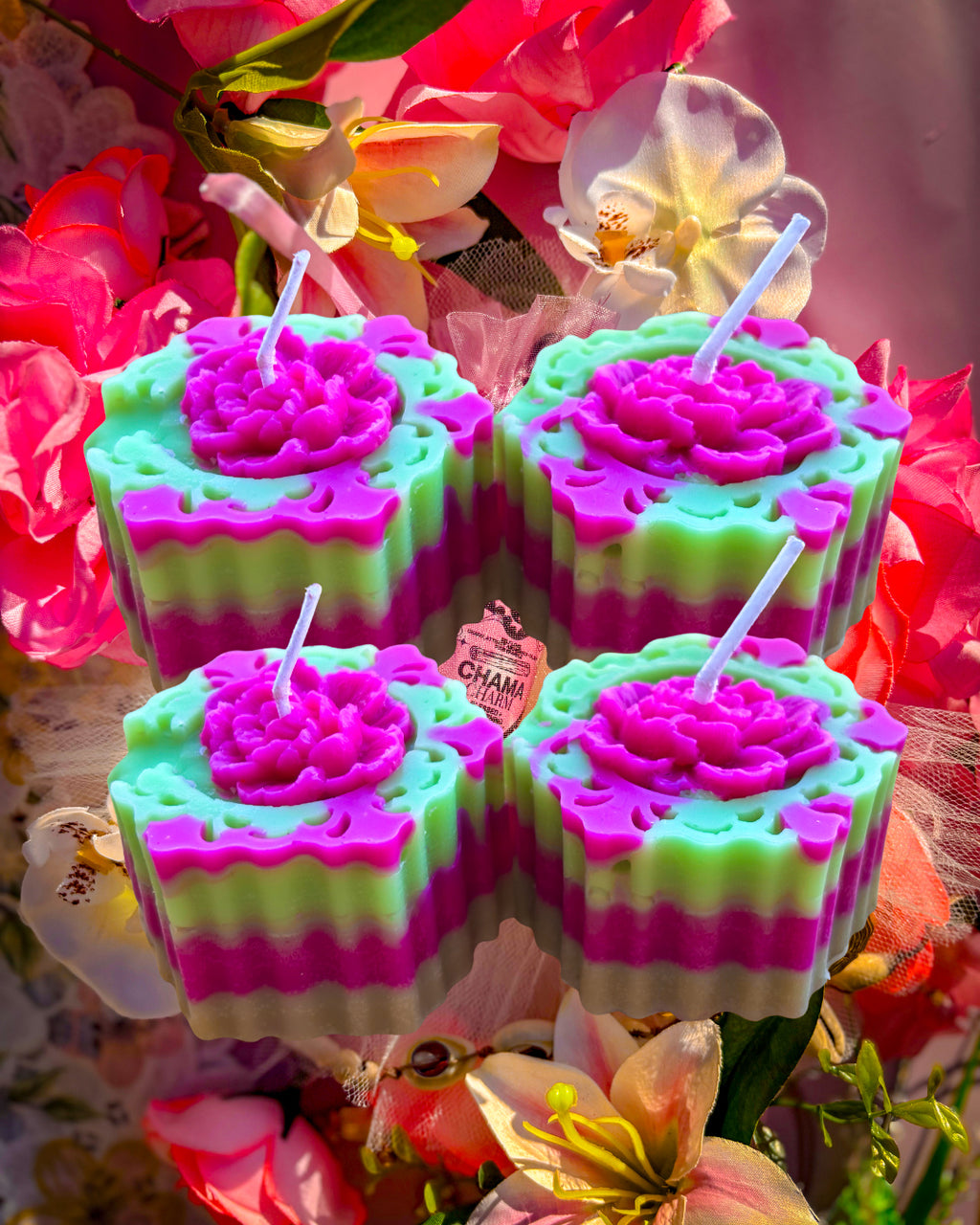 Rose Votive Intention Candle Sets