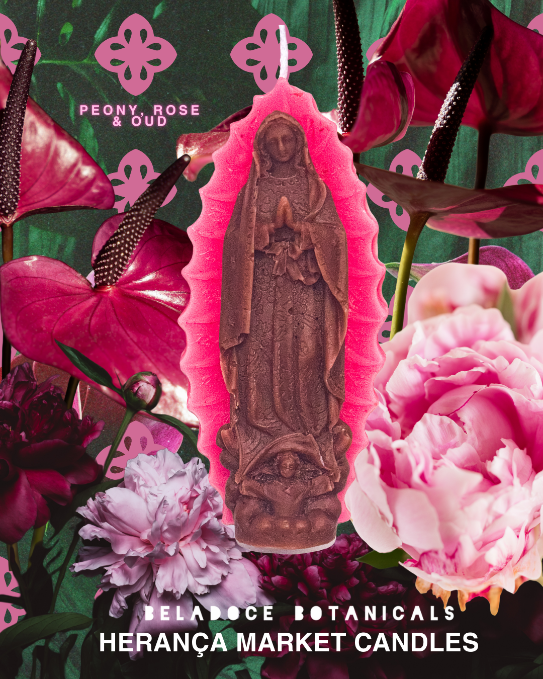 Seasonal Nossa Senhora market candles