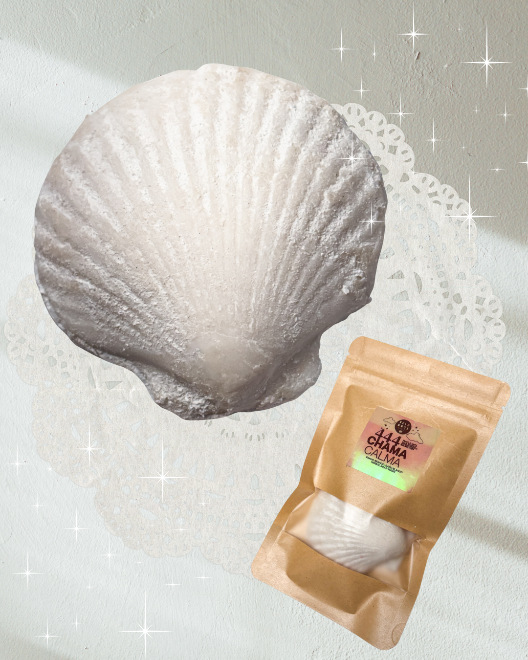 CHAMA CALMA 444 Baño Branco/ Banho Branco Soap