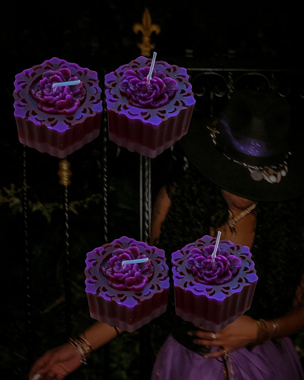 Rose Votive Intention Candle Sets