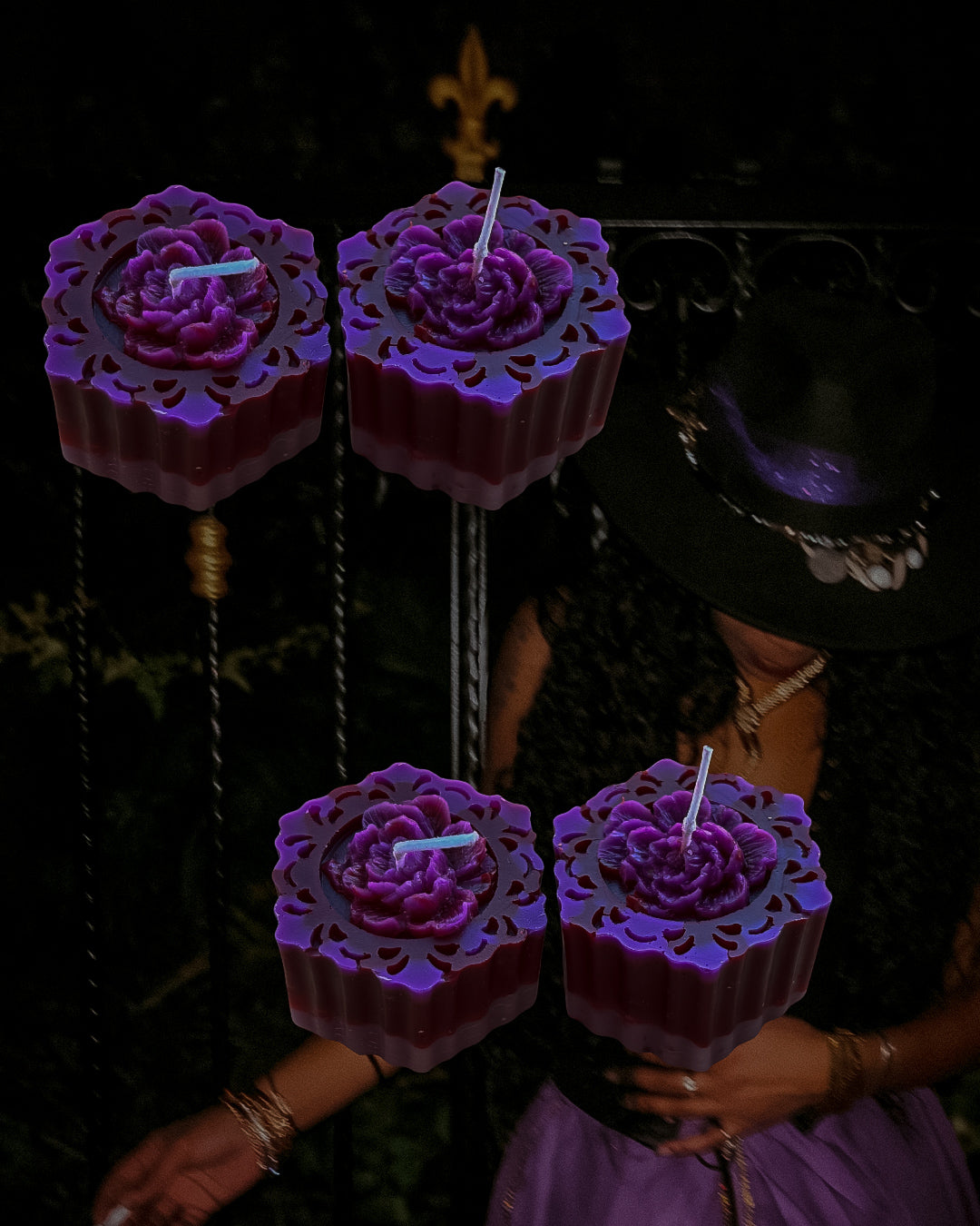 Rose Votive Intention Candle Sets