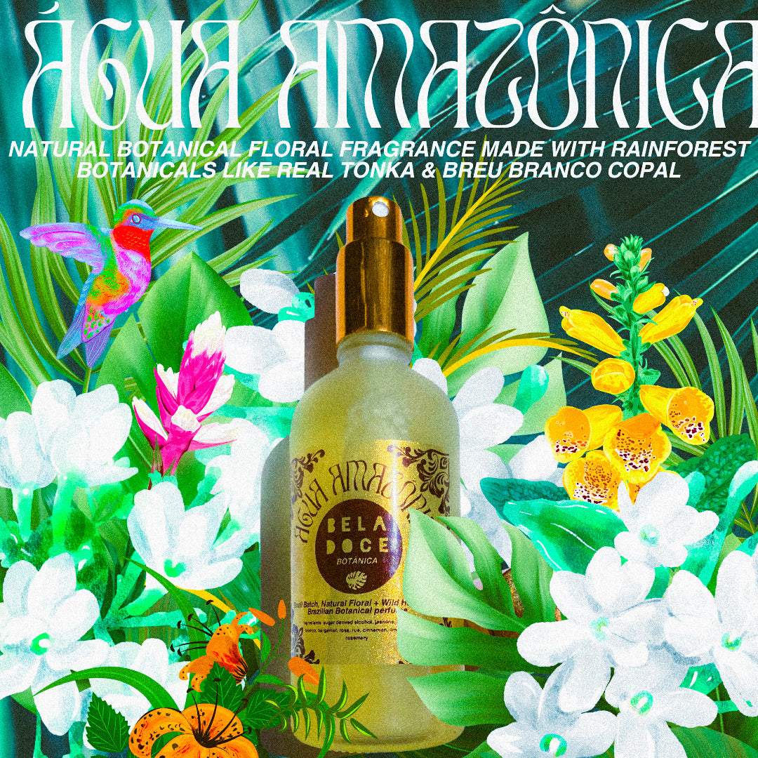 Água Amazônica All Natural Brazilian Florida Water Perfume