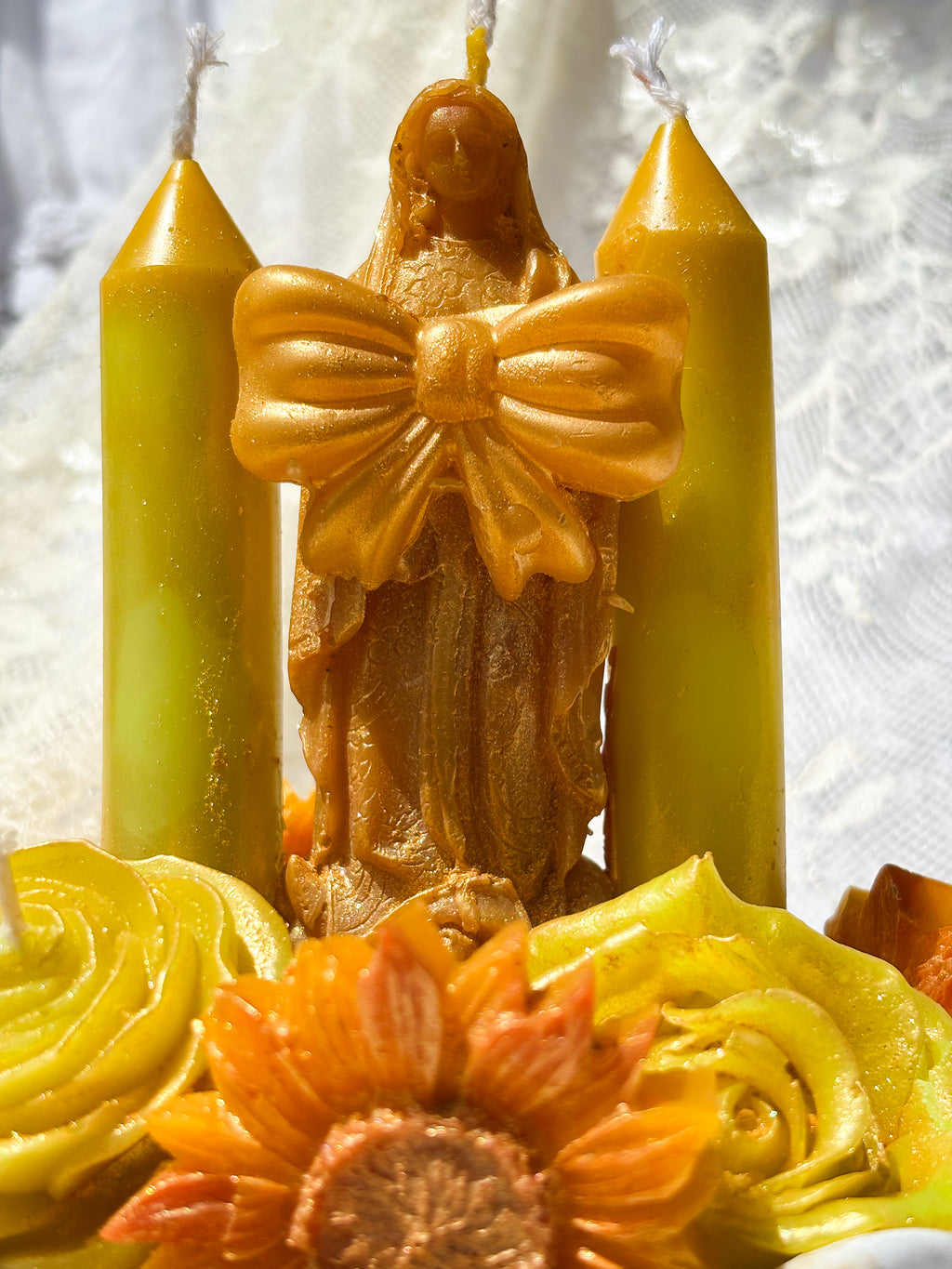 XL Sculptural Candle for Oshun