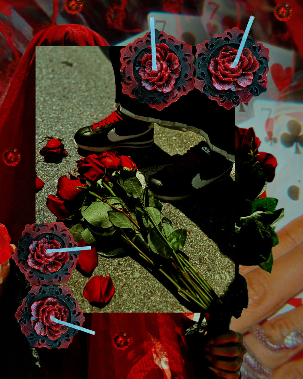 Rose Votive Intention Candle Sets