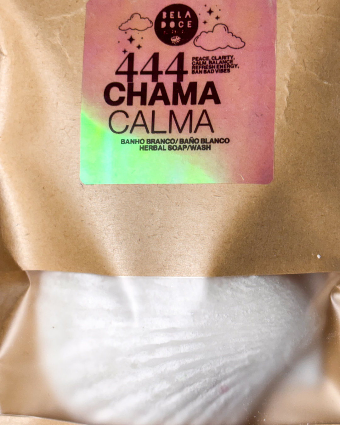 CHAMA CALMA 444 Baño Branco/ Banho Branco Soap