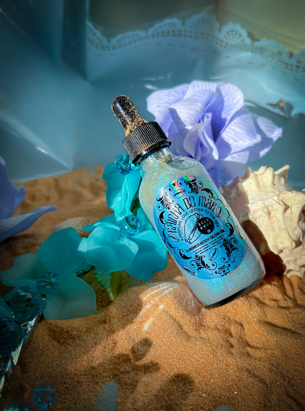 Rainha do Mar Shimmer Glow Oil