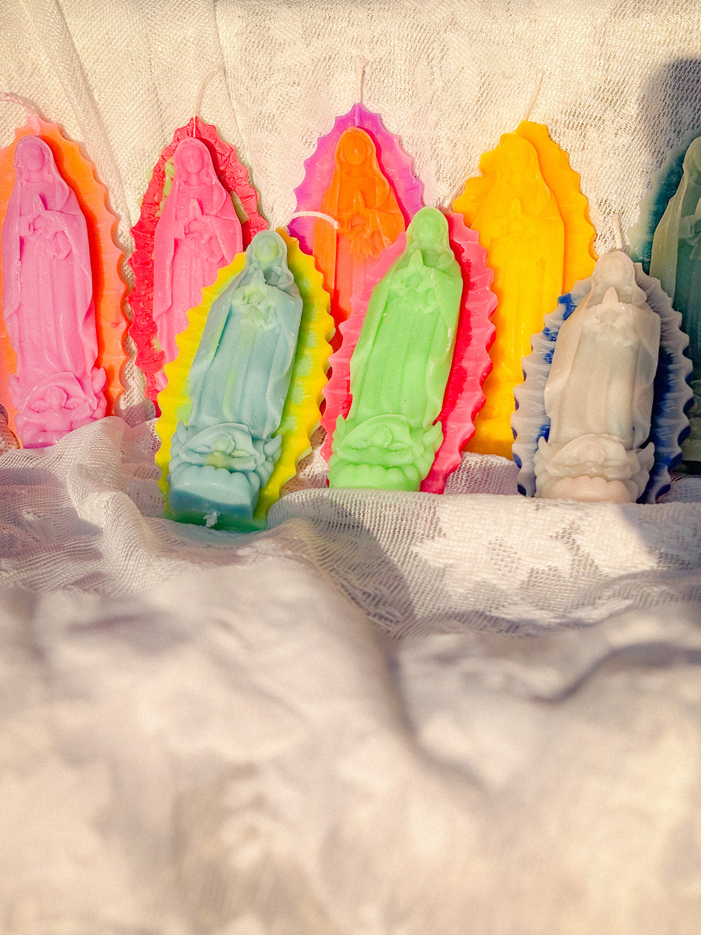 Seasonal Nossa Senhora market candles