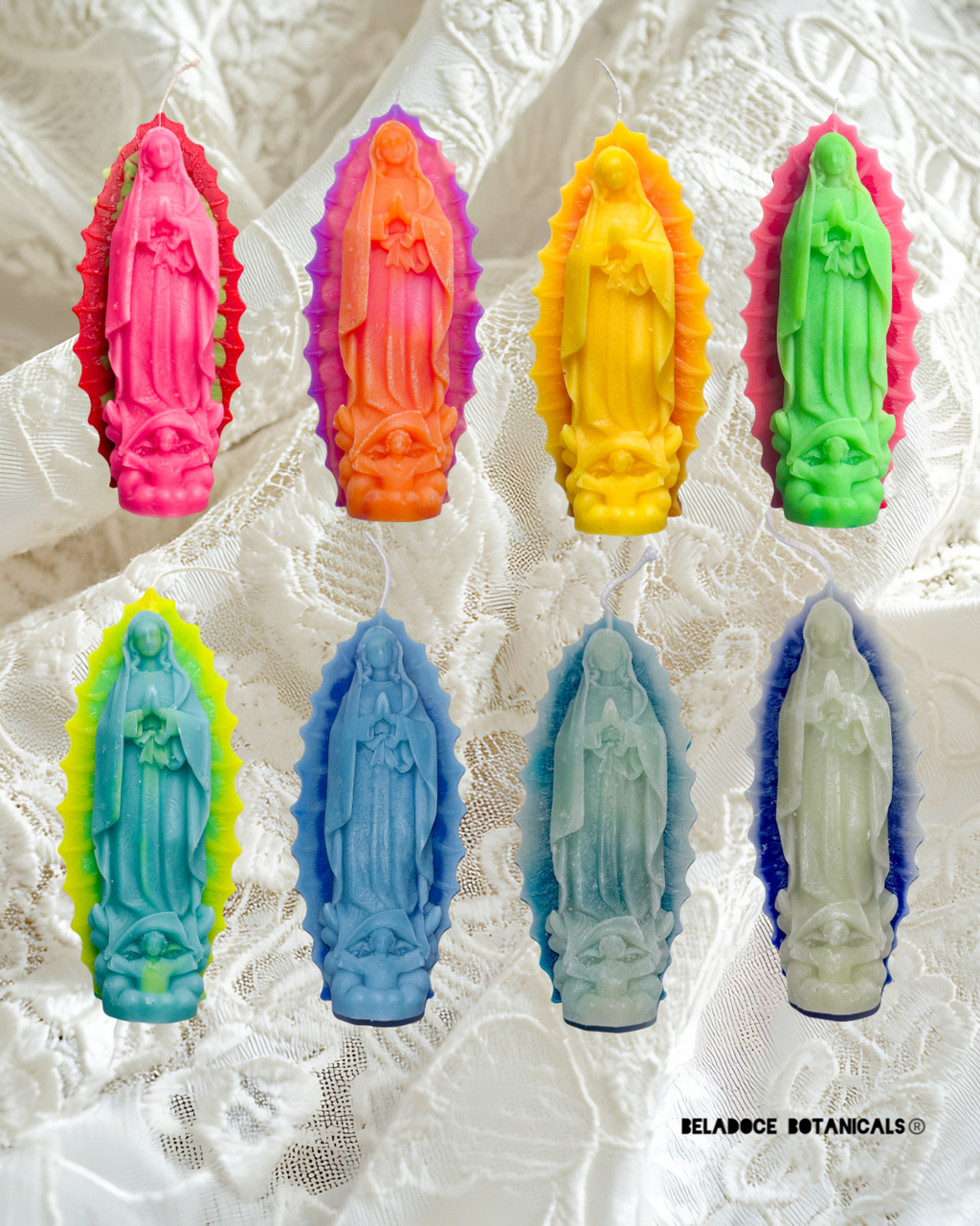 Seasonal Nossa Senhora market candles