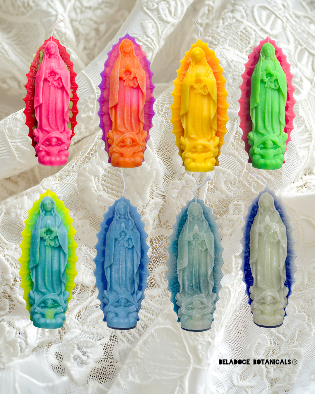 Seasonal Nossa Senhora market candles