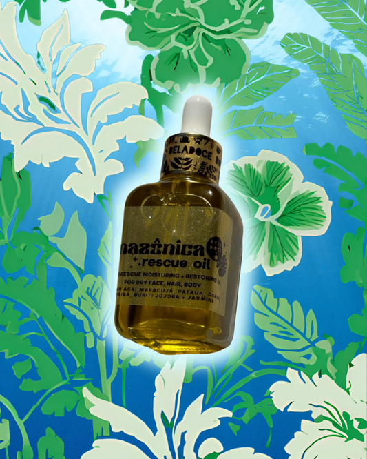 Amazônica Rescue Oil Brazilian Botanical Blend For Face, Hair, and Body