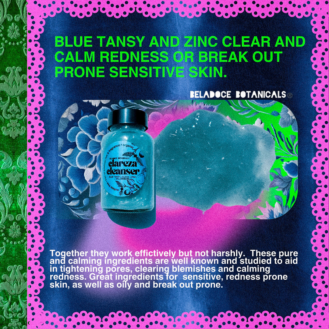 Clareza Gel Cleanser with Blue Tansy and Zinc