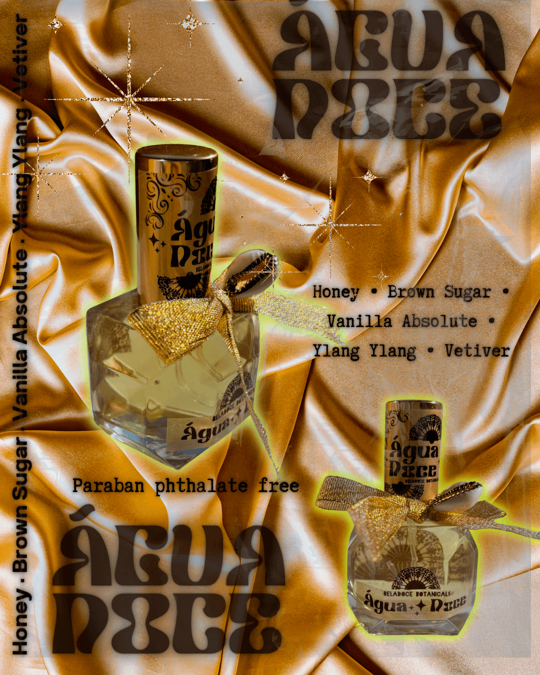 Divine Shine Água Doce Perfume + Bath Body Gift Set