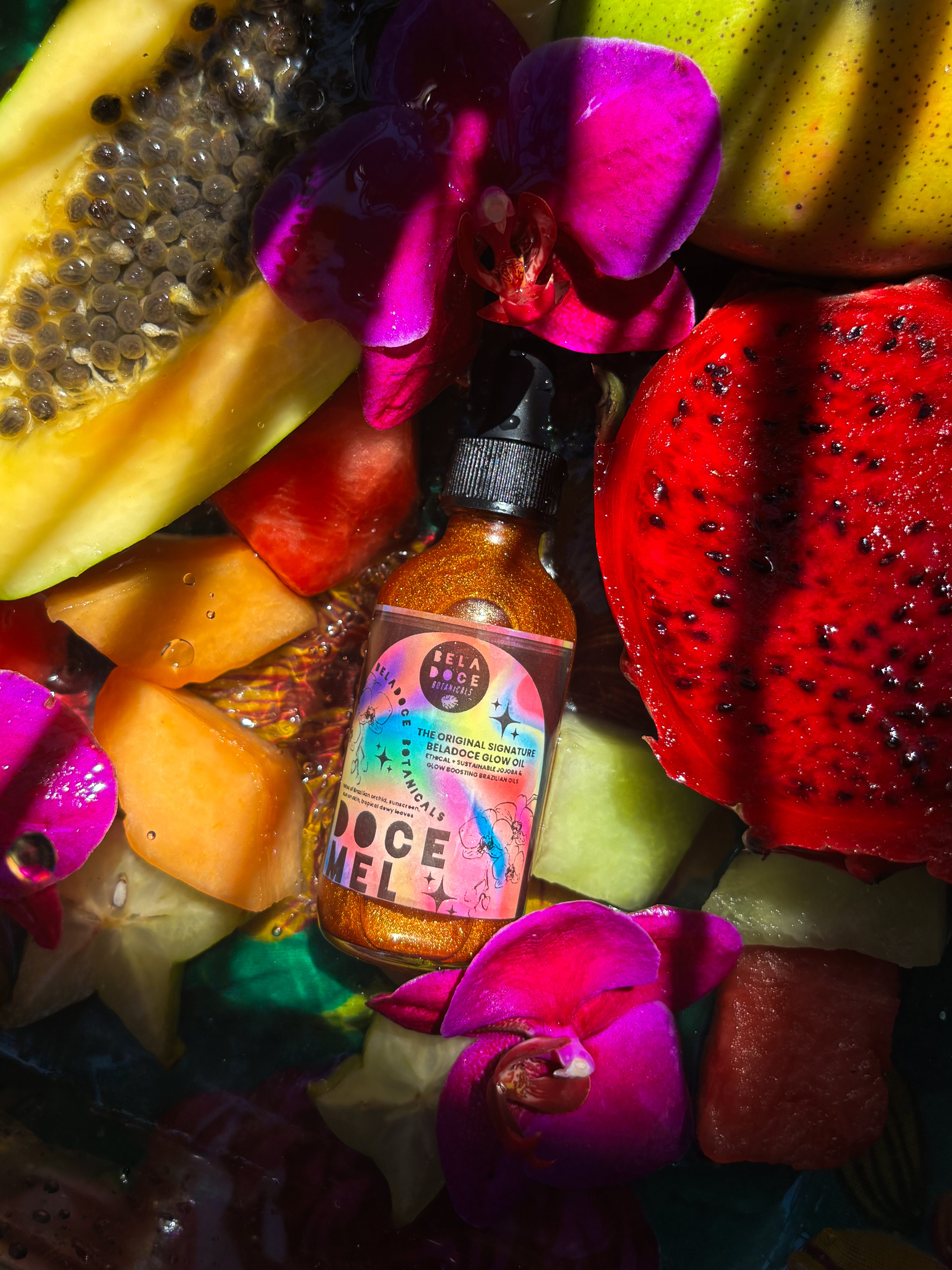 Doce Mel Brazilian Orchid Shimmer Glow Oil