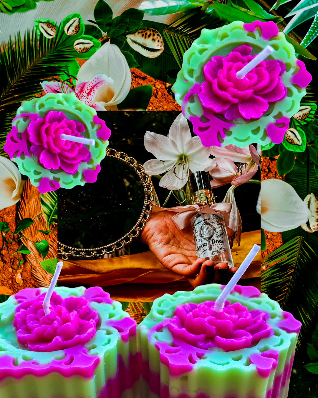 Rose Votive Intention Candle Sets