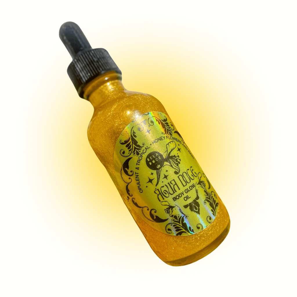 Agua Doce Liquid Gold Body Glow Shimmer Oil