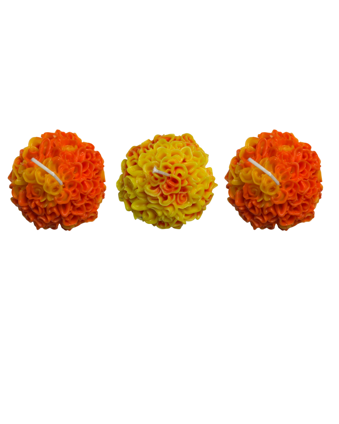 Marigold Altar Candle Set