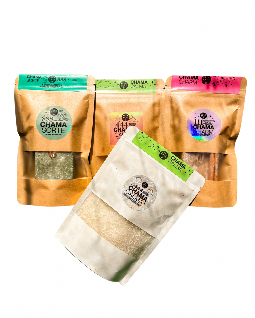 Chama Calma White Bath/Baño Blanco + Epsom salt bath mix
