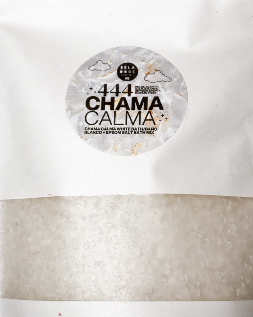 Chama Calma White Bath/Baño Blanco + Epsom salt bath mix