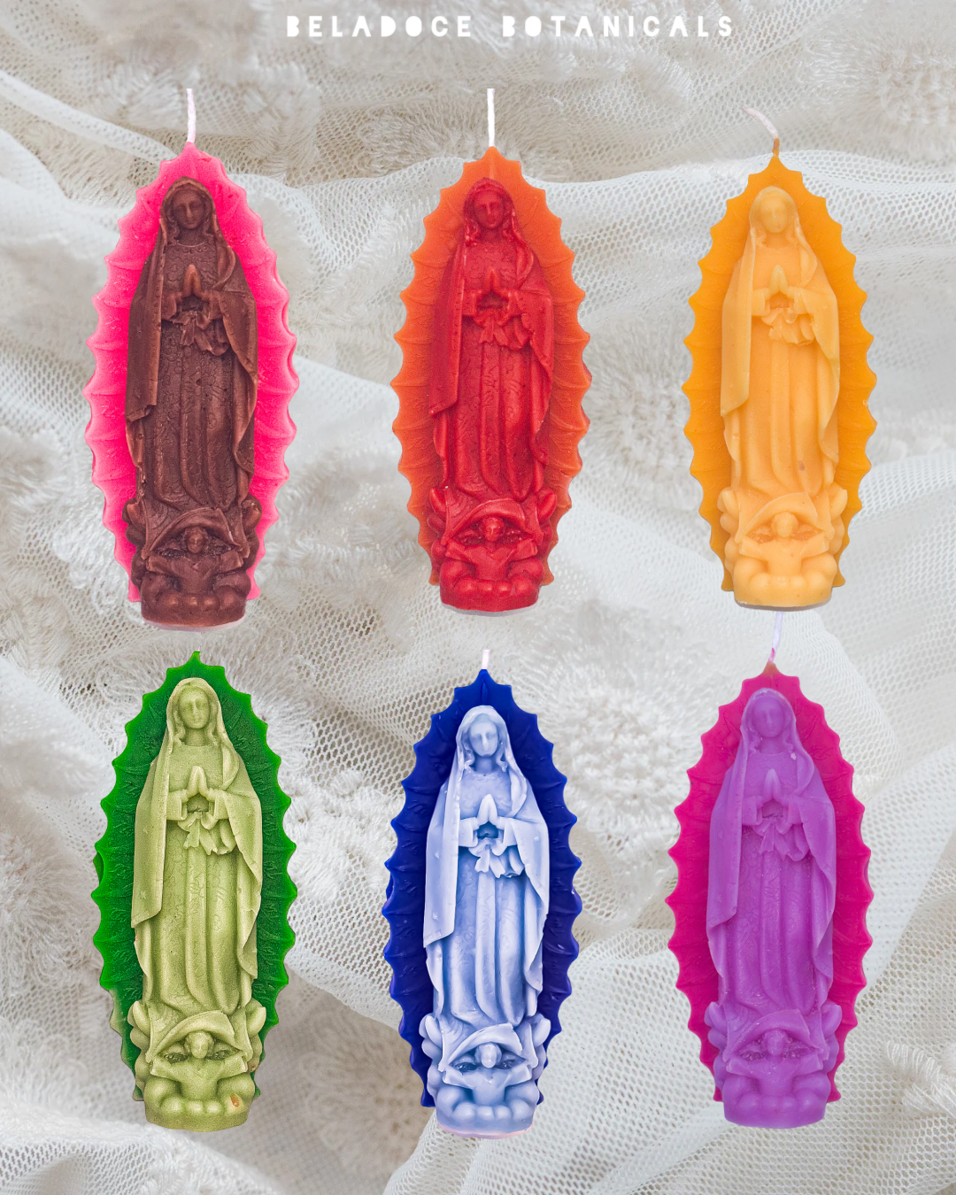 Seasonal Nossa Senhora market candles