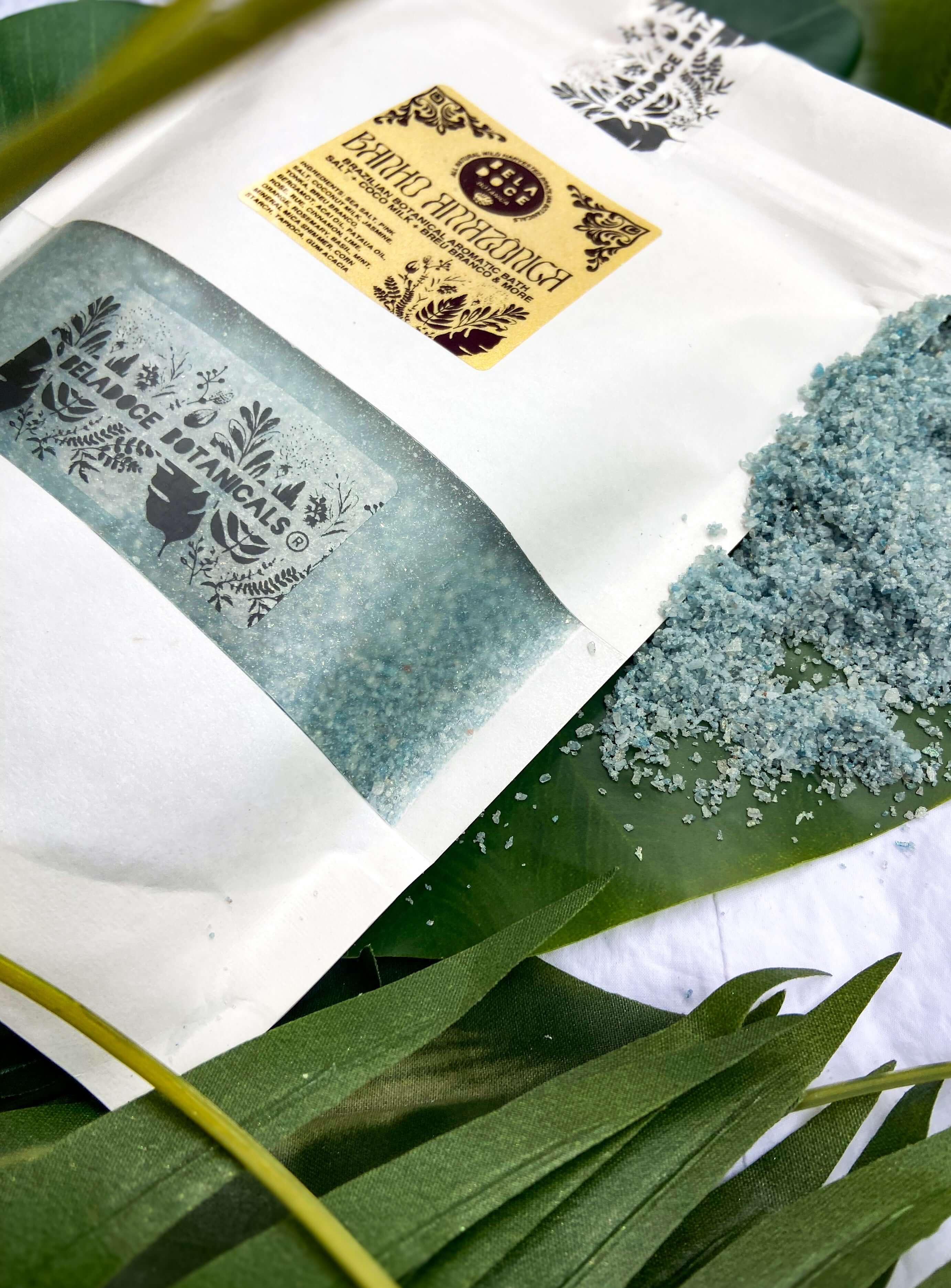 Banho Amazonica Salt + Coco Milk Aromatic Botanical Bath