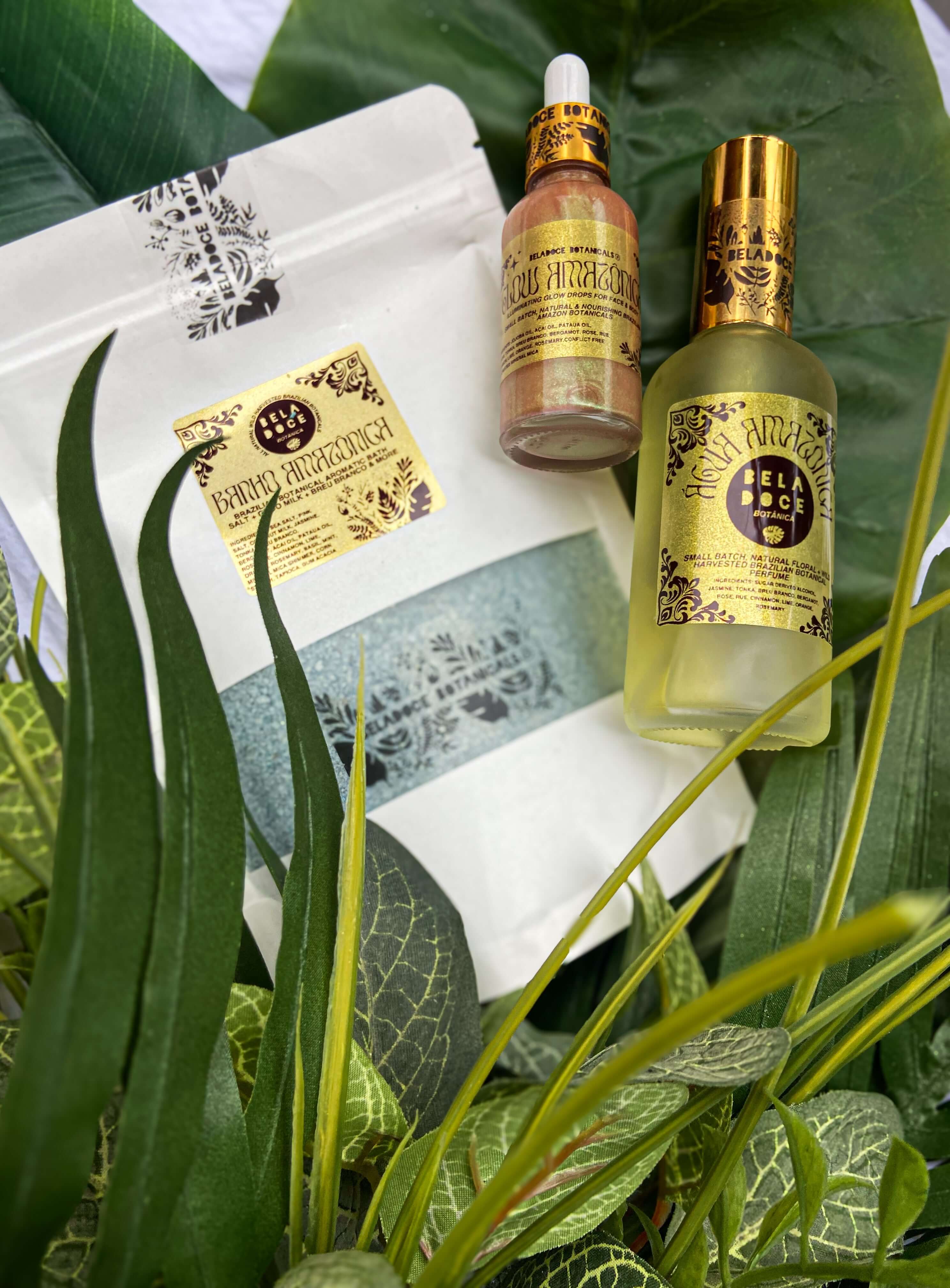 Banho Amazonica Salt + Coco Milk Aromatic Botanical Bath