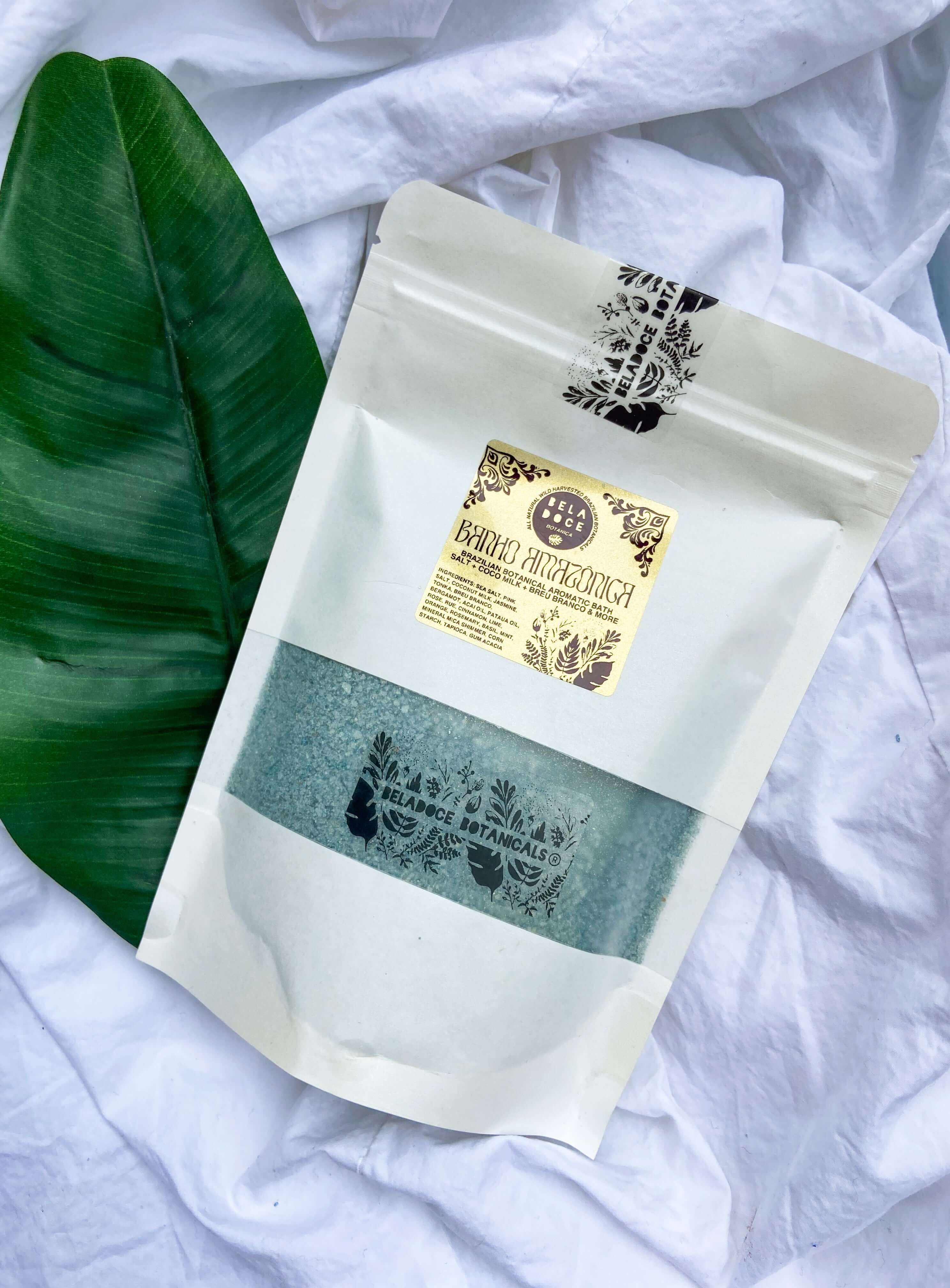 Banho Amazonica Salt + Coco Milk Aromatic Botanical Bath