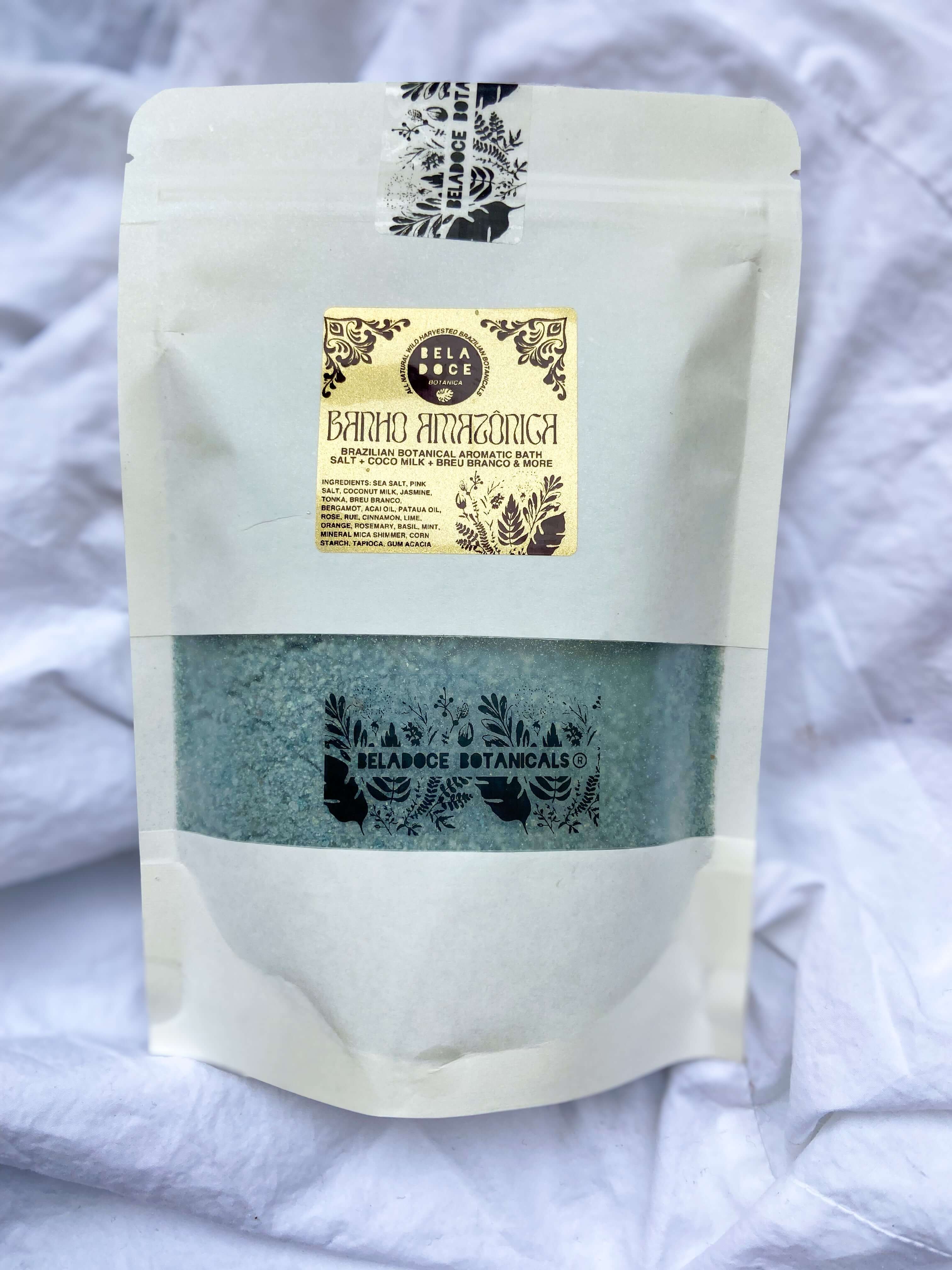 Banho Amazonica Salt + Coco Milk Aromatic Botanical Bath
