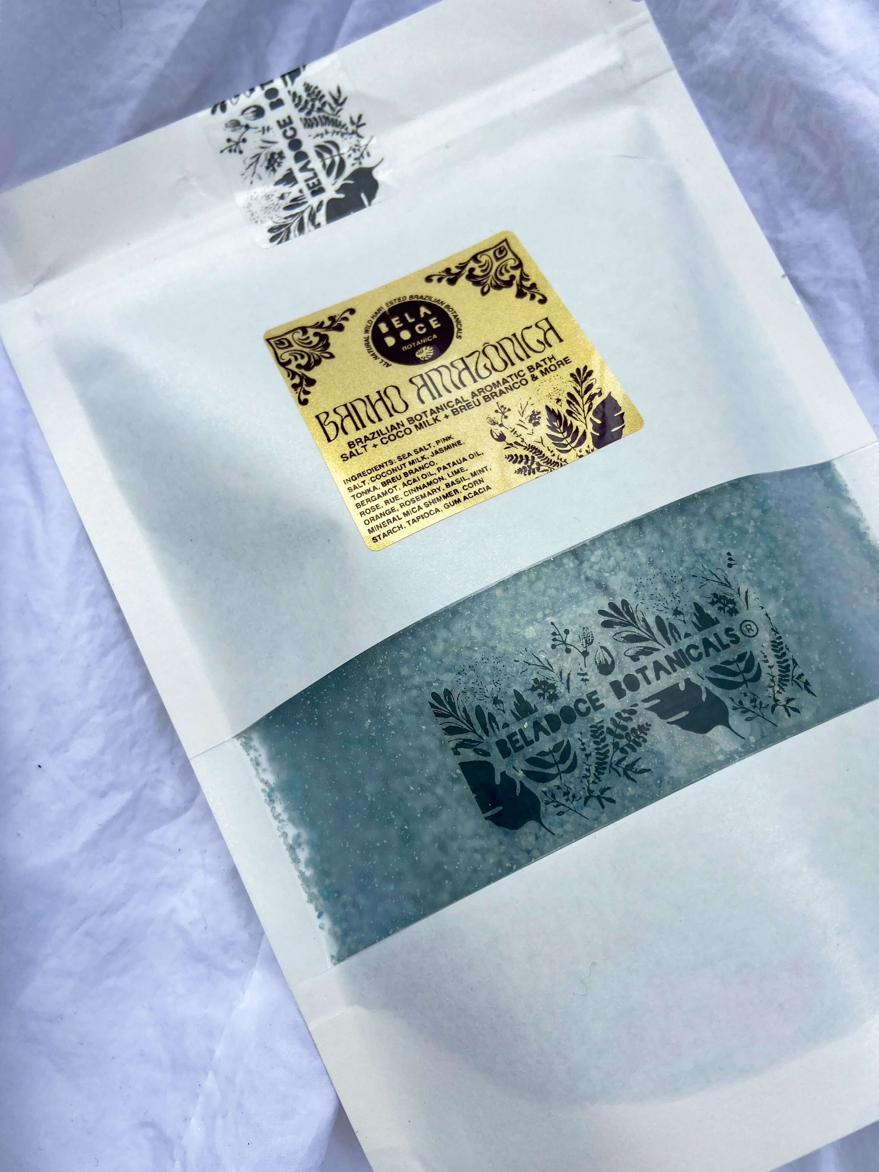Banho Amazonica Salt + Coco Milk Aromatic Botanical Bath