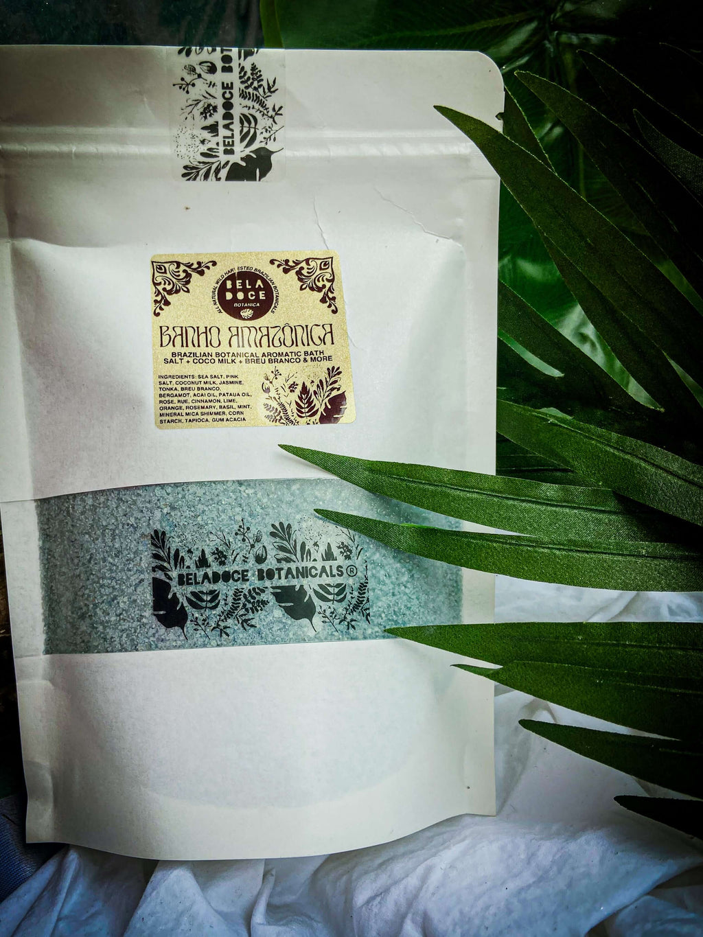 Banho Amazonica Salt + Coco Milk Aromatic Botanical Bath