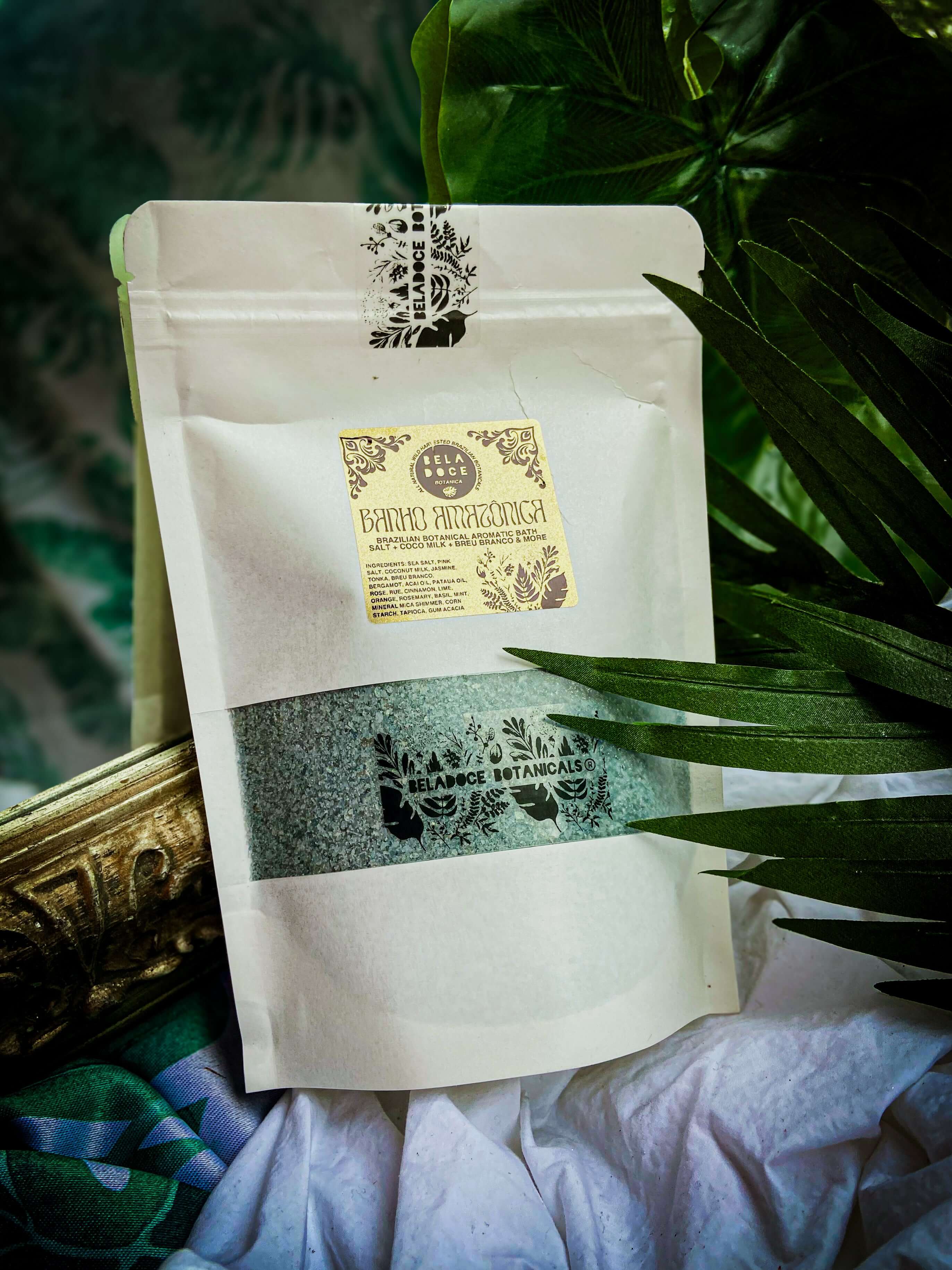 Banho Amazonica Salt + Coco Milk Aromatic Botanical Bath